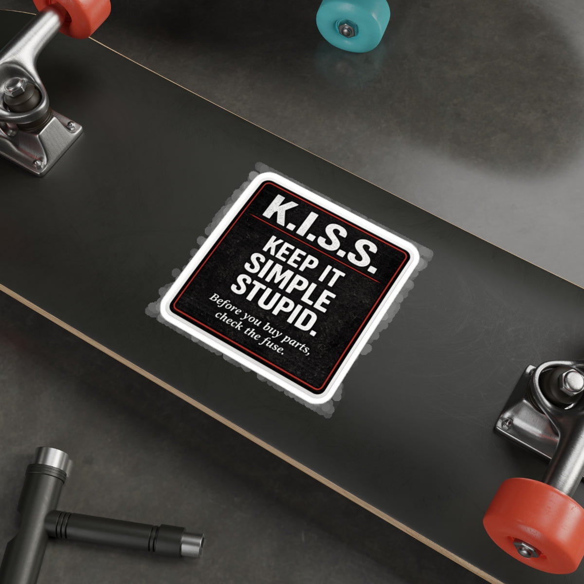 K.I.S.S. Sticker