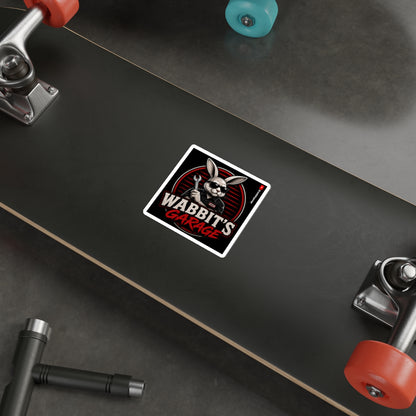 Wabbits Garage Logo Sticker