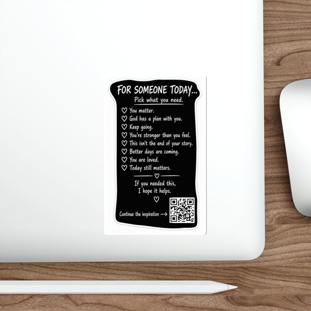 For Someone Today Project Sticker