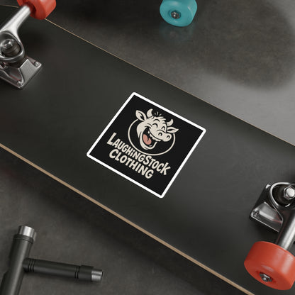Laughing Stock Clothing Company Logo Sticker