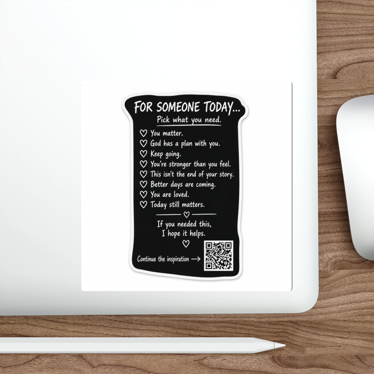 For Someone Today Project Sticker
