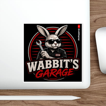 Wabbits Garage Logo Sticker
