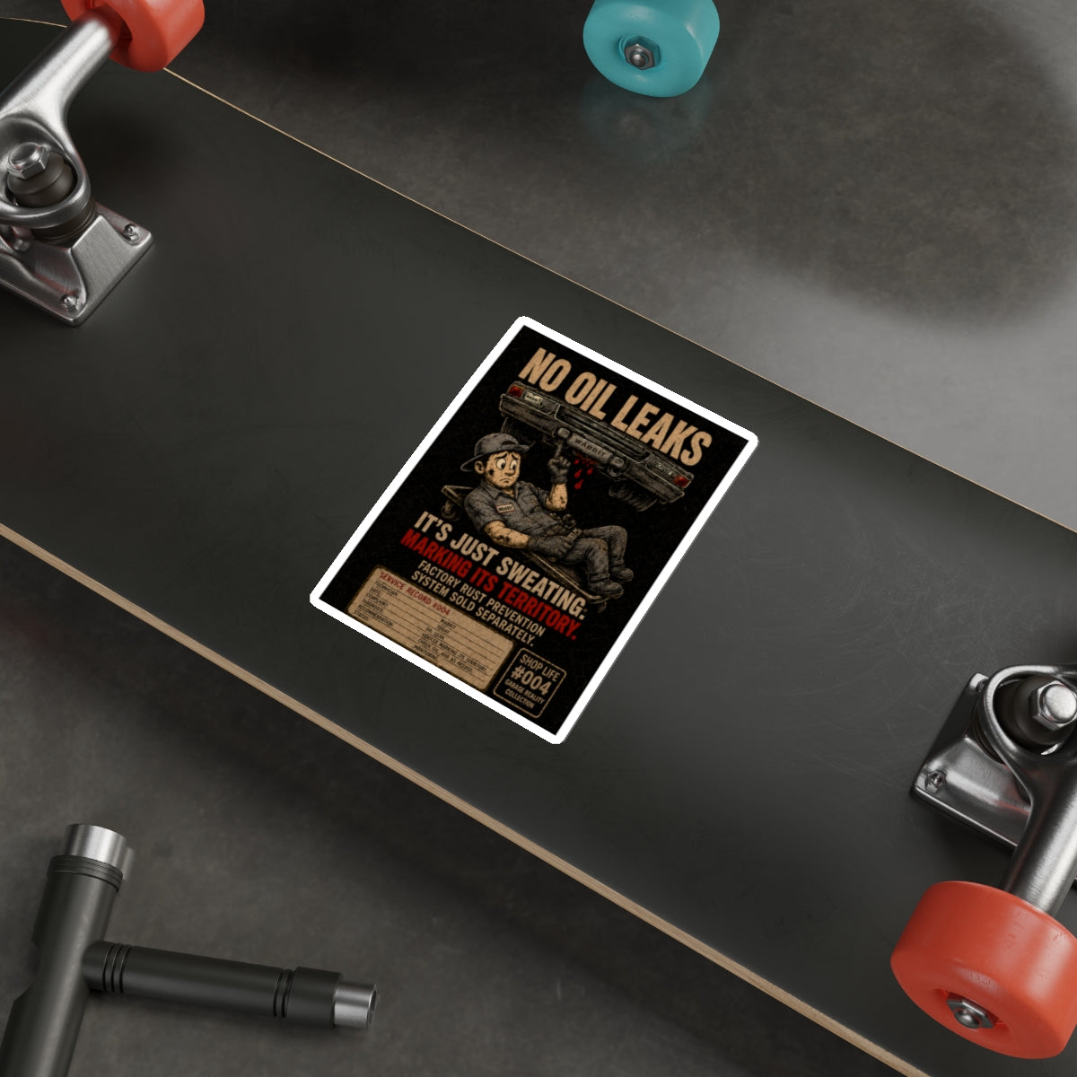 Garage Reality Collection: Shop Life Series #004 Sticker