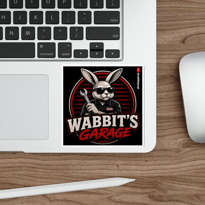 Wabbits Garage Logo Sticker