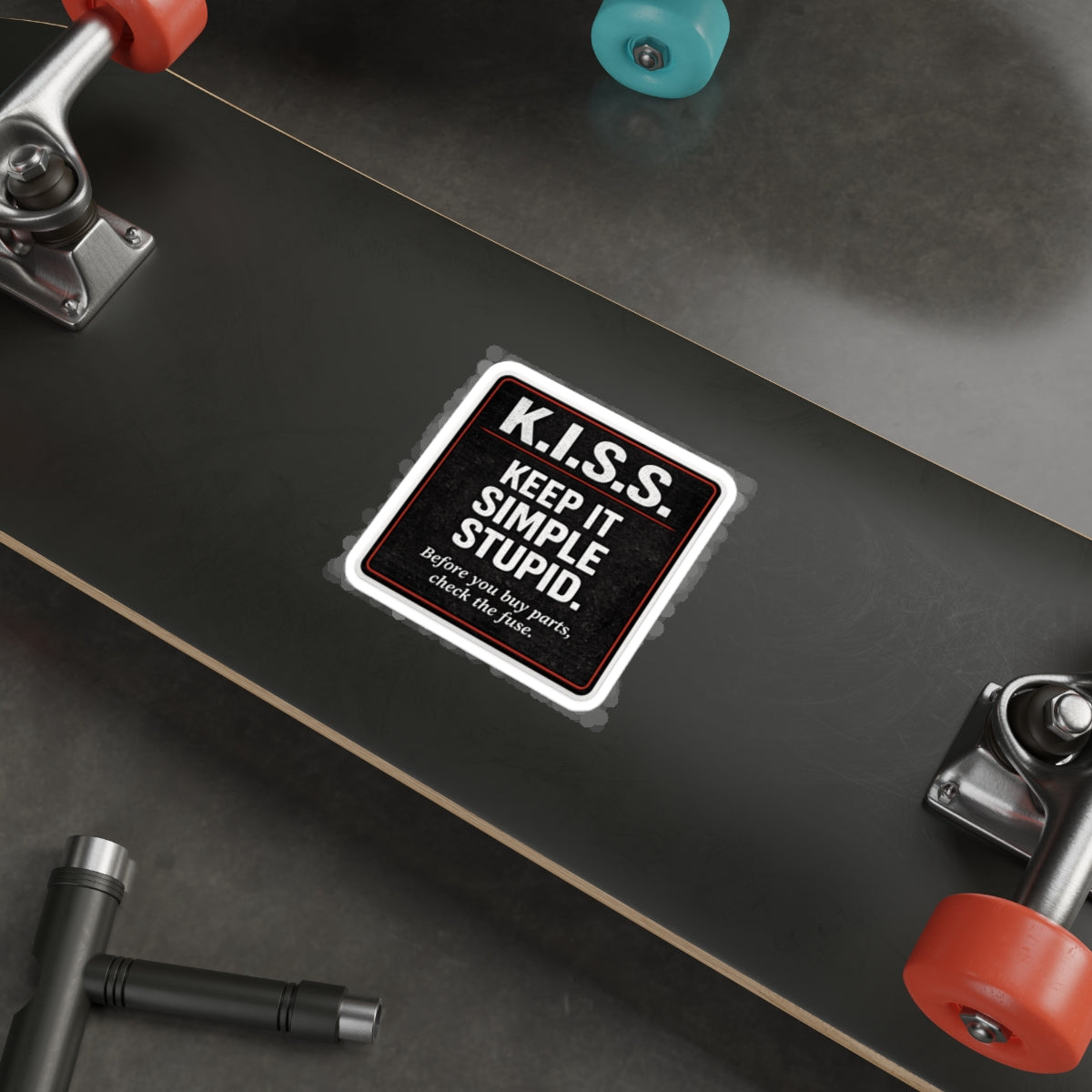 K.I.S.S. Sticker