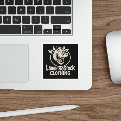 Laughing Stock Clothing Company Logo Sticker