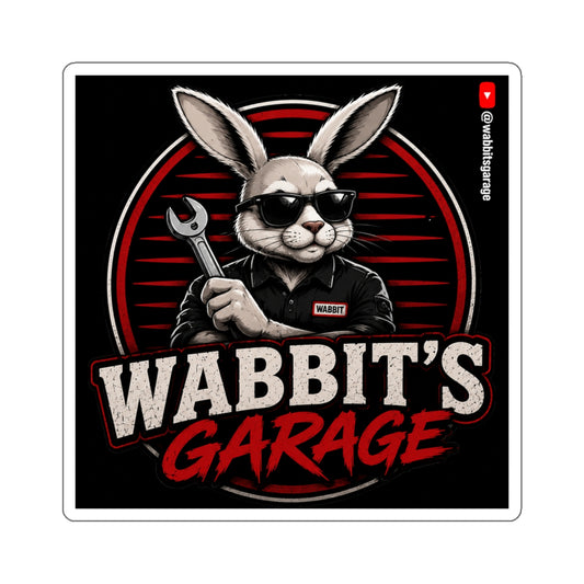 Wabbits Garage Logo Sticker