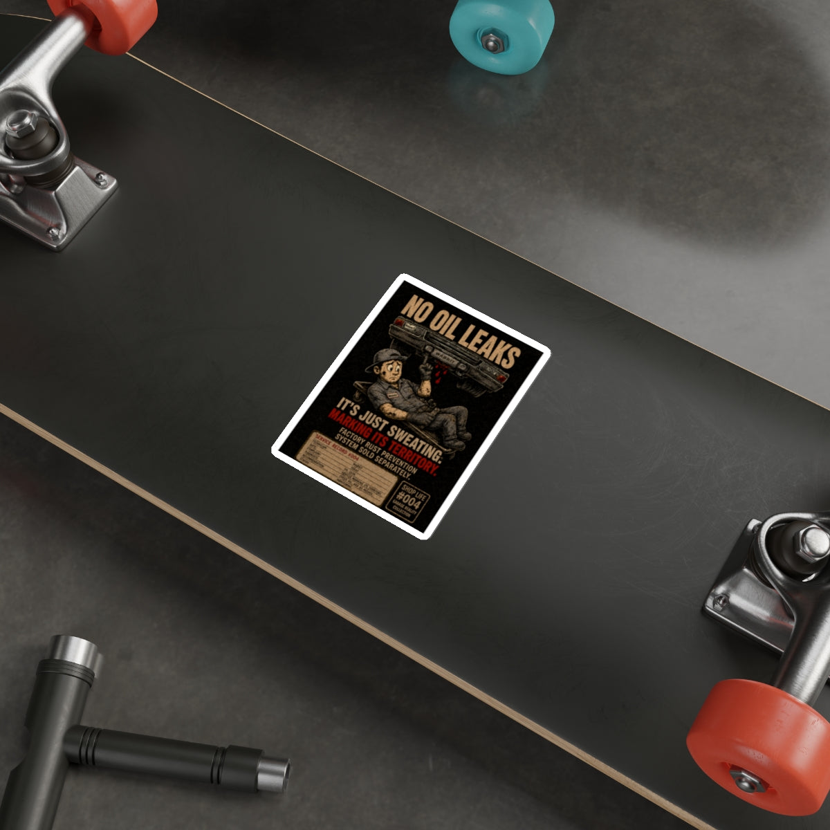 Garage Reality Collection: Shop Life Series #004 Sticker