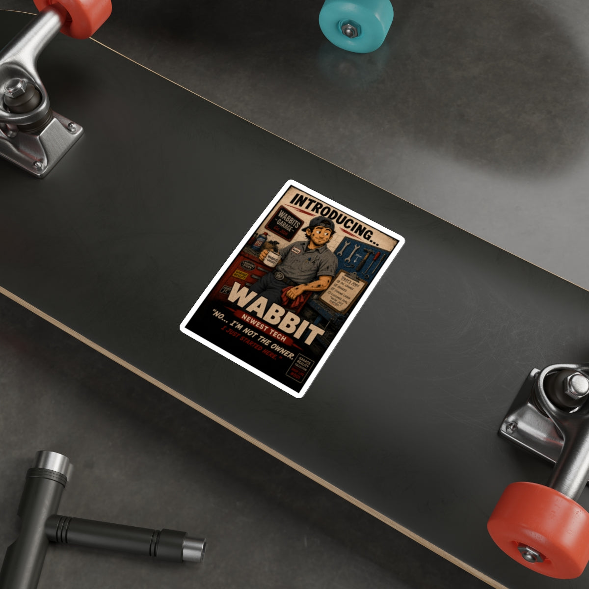 Garage Reality Collection: Shop Life Series #001 Sticker