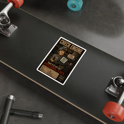 Garage Reality Collection: Shop Life Series #003 Sticker