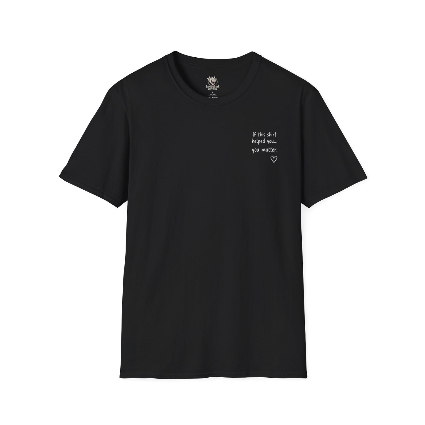 For Someone Today — No Hugs Needed Inspirational Tee