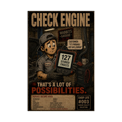 Garage Reality Collection: Shop Life Series #003 Poster