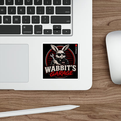 Wabbits Garage Logo Sticker