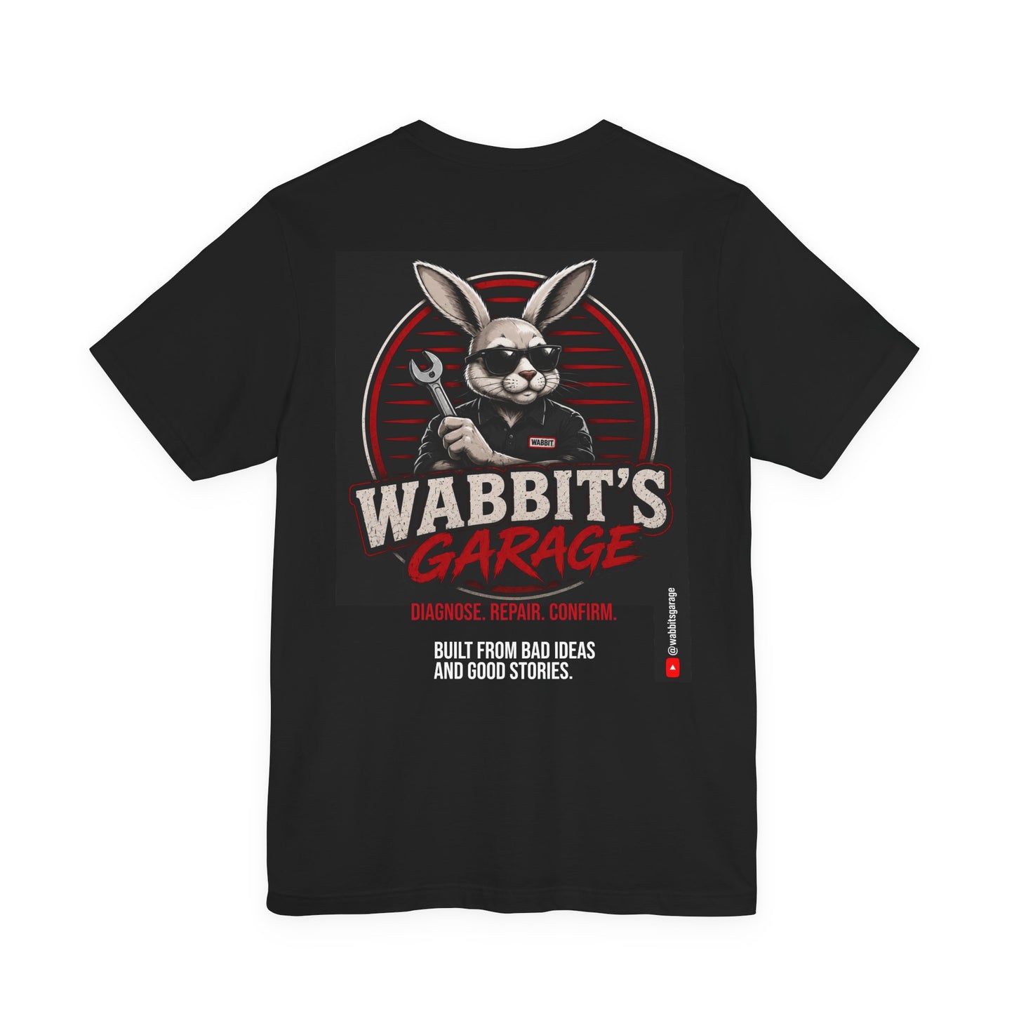 Wabbit's Garage Signature Logo Tee