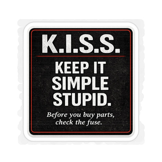 K.I.S.S. Sticker