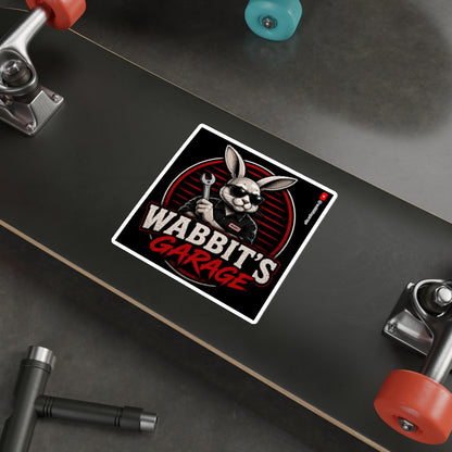 Wabbits Garage Logo Sticker