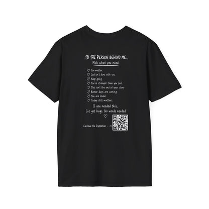 For Someone Today — Hugs Welcome Inspirational Tee