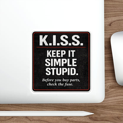 K.I.S.S. Sticker